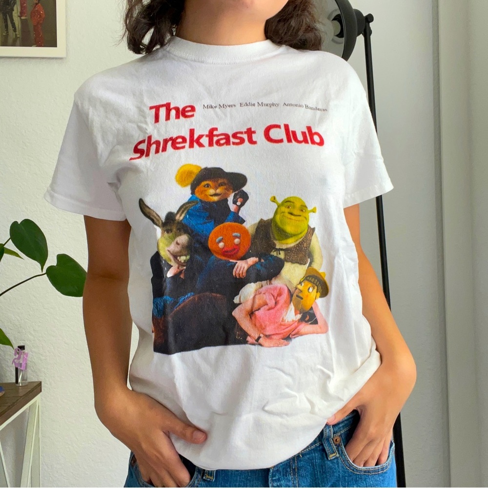 Sherkfast Club Funny Graphic Tee